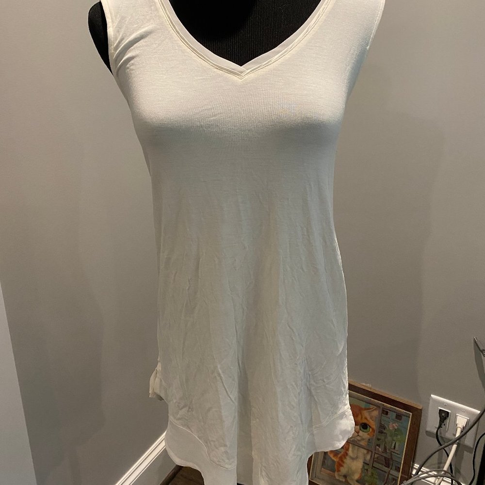 White House Black Market Asymetrical Tank Top